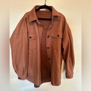 Rust colored Shacket